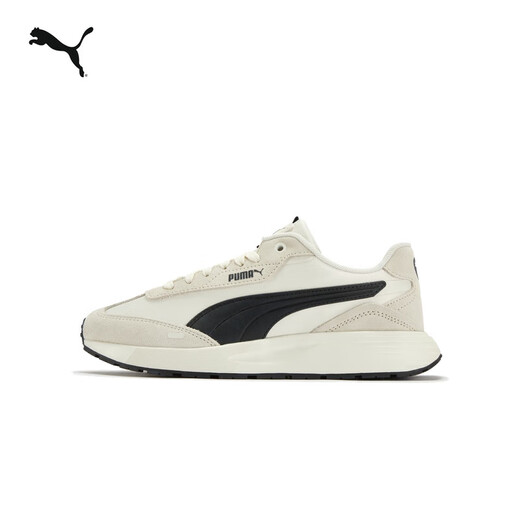 Puma (Puma) [chaussures de course rétro] Chaussures décontractées sportives contrastées antidérapantes pour hommes et femmes 404412 Off-blanc - noir