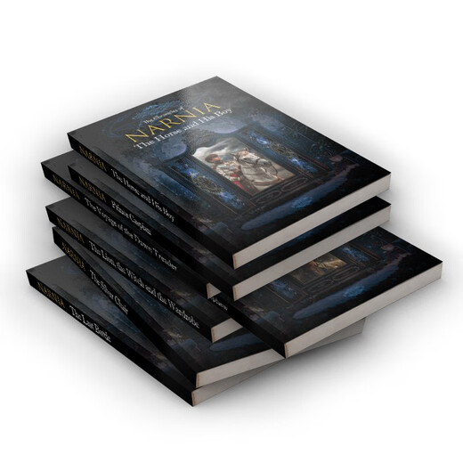 纳尼亚传奇1-7套装 Chronicles of Narnia 青少年奇幻小说  进口原版 英文书