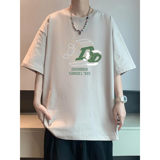 Woodpecker (TUCANO) teenager pure cotton short-sleeved T-shirt for men 2025 new summer junior high school top for boys high school students clothes for men 1B21-683 black cotton S 80-100Jin [Jin equals 0.5 kg]