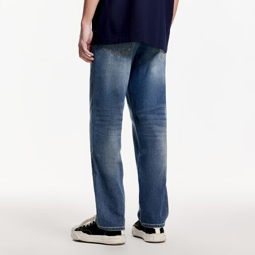 杰克·琼斯（JACK&JONES）春季新款时尚潮流百搭休闲高弹力凉感直筒休闲男牛仔裤225132016