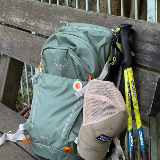 Kitty Hacker 26L Silver Gray Hiking and Mountaineering Travel Backpack for Men and Women Lightweight Waterproof Backpack Pine Leaf Green 26L