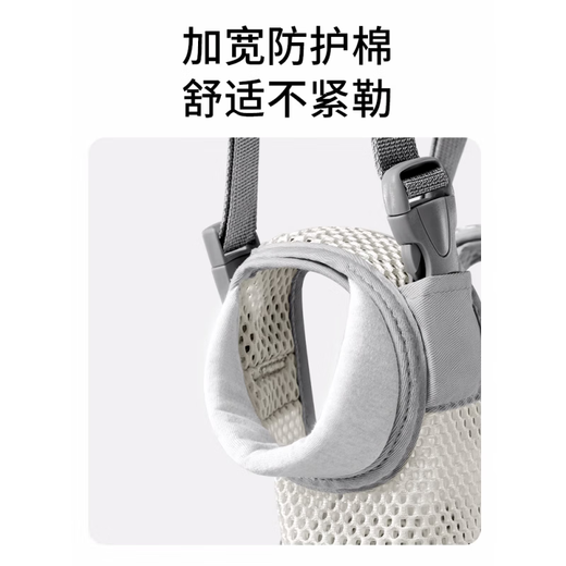 JCZS German brand toddler belt for infants and young children learning to walk, baby anti-fall toddler walking artifact, child anti-strangle waist protector, orthopedic doctor recommends maternal and infant grade imported Pakistani cotton blue