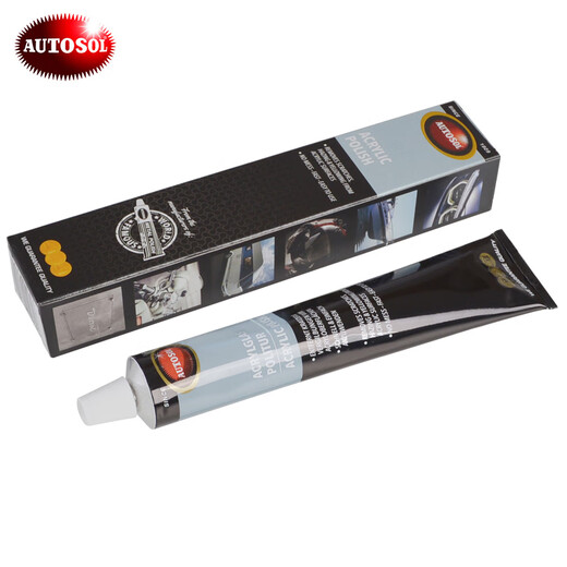 AUTOSOL acrylic polishing paste imported from Germany, plexiglass scratch removal and repair agent for car and motorcycle headlights 75ml*1