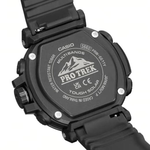 Casio (CASIO) men's outdoor environmentally friendly watch ecological material waterproof multifunctional all-round fashion watch PRW-6621Y-1JF