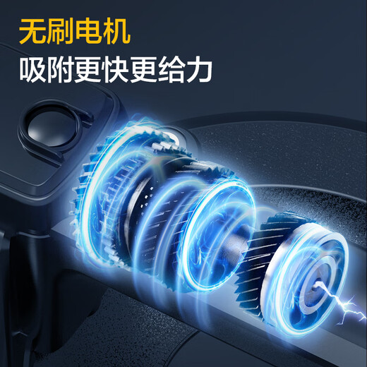 Deli electric vacuum suction cup digital display glass suction cup tile floor tile suction device vacuum pump automatic air replenishment