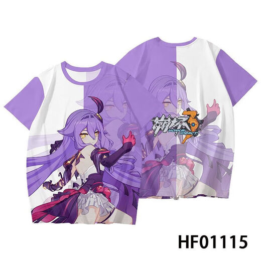 
Xibaibeng 3T-shirt, summer short-sleeved, co-branded 3D printed trendy top for primary and secondary school students and teenagers Eden TXU4877 XL Suitable for weight 110-125 Jin [Jin equals 0.5 kg]