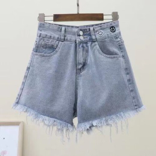 Yuxi Summer Casual Internet Celebrity Salt Set para la nueva camiseta de estilo coreano de las mujeres + pantalones cortos de mezclilla dos piezas 1# 9926# set s sugerencia 80-95jin [Jin equivale a 0.5 kg]