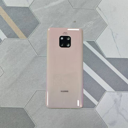 Suitable for Huawei mate20pro disassembly back cover mate20X original glass battery cover rear shell second-hand original factory mate20Pro back cover cherry pink gold disassembly 98 new belt