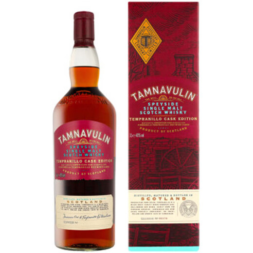 Tamnavulin Schottland Speyer Single Malt Whiskey Geschenkbox importierten ausländische Wein 1000ml 40 Grad Geschenkbox