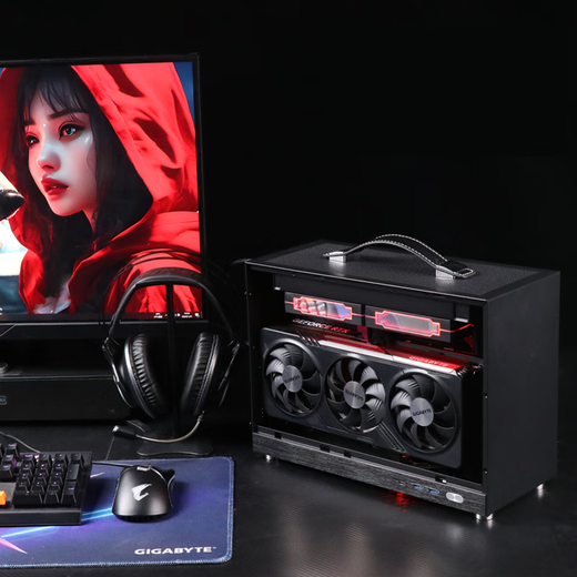 AMD Ryzen 7800X3D/9800X3D/9950X3D portable computer complete machine 5060TI/9070XT/5070TI/5080/5090D Flash Scale S450 mini ITX host four R7 9700X丨RTX5070