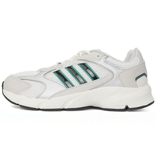阿迪达斯 （adidas）男鞋2025夏季新款运动鞋CRAZYCHAOS 2000缓震跑步鞋休闲鞋 JS4839白色 42