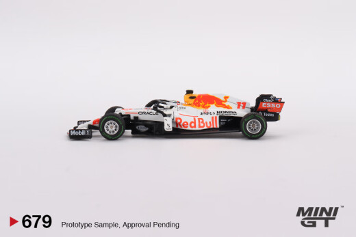 Dilanni (Dilanni) Mini GT Car Modelo F1 [Craftsmanship] 1: 64#679 Red Bull Redbullrb16bf1 Deslizamiento de vapor [1/64Minigt#679 RED Bull No. 11 Liquidación, Entrega instantánea