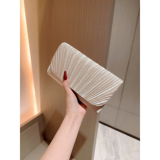 Woodpecker (TUCANO) 2025 Celebrity Dinner Clutch Women's European and American Small Bag with Evening Dress Handbag Evening Cheongsam Clutch Silver