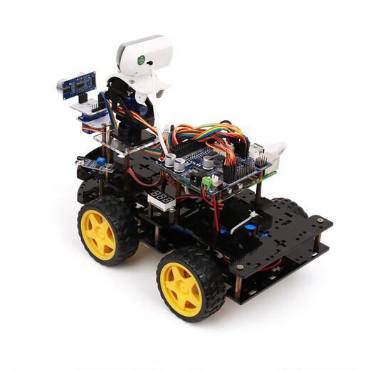 Makerobo Raspberry Pi 5 Smart Car AI Visual Identification Robot Robot opencv MediaPipe Пакет не включает материнскую плату