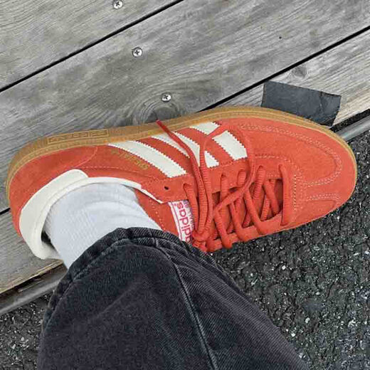 Adidas official ship store, men's shoes, women's shoes, 2025 summer new fashion trendy T-toe shoes casual shoes sports shoes IG6191 35.5