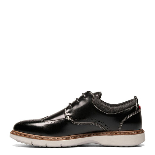 Stacy AdamsSTACY ADAMS Boys' Synergy Wingtip Lace Oxfords, Black, 4.5 Olds Black 4.5 Olds