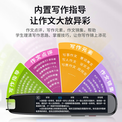 联想（Lenovo）来酷词典笔【4.56大屏 64G】英语点读笔全科通用电子词典扫描笔学习机儿童小学初高中生拍照翻译笔