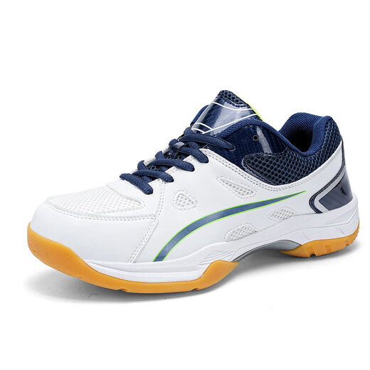 Chaussures de badminton pour enfants Oein 6-13 ans 2024 Nouvelles chaussures d'entraînement pour hommes baskets table de tennis chaussures de tennis chaussures 691 blanc 36