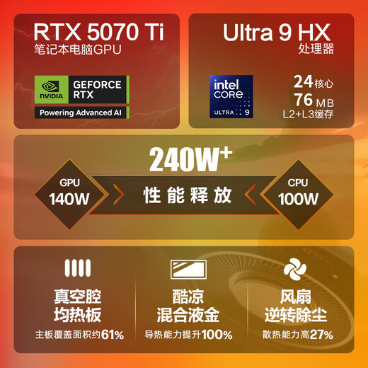 惠普（HP）OMEN暗影精灵MAX酷睿Ultra9-275HX 50系独显游戏本 暗影游戏本笔记本电脑电竞AI设计本 Ultra9-275HX/RTX5070 Ti 32G内存+1T高速硬盘
