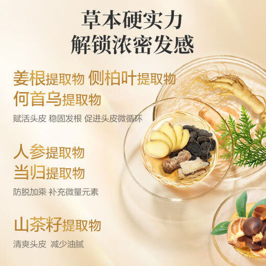 阿道夫防脱固发洗发水800g 控油蓬松 生姜强韧发根洗发露