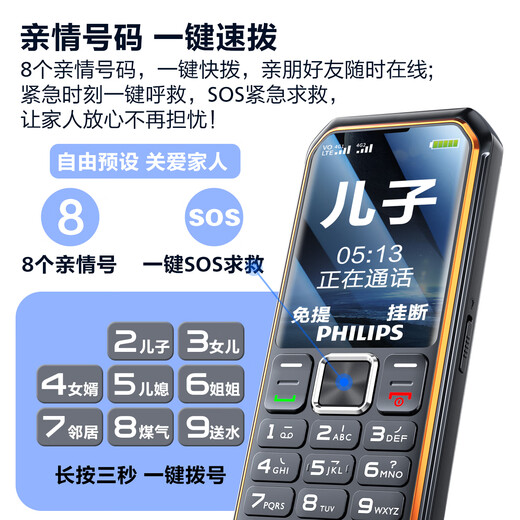 Philips (Philips) E588A Full Network 4G älter