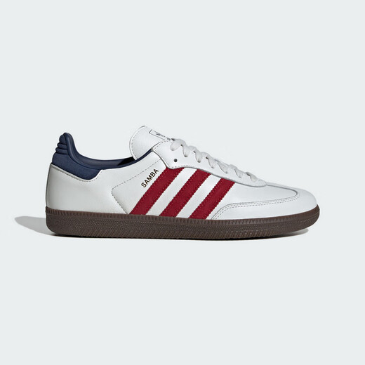 Clover (Adidas) Adidas Clover Samba T-toe Shoes Men's and Women's Casual Shoes IH4881 White 42.5