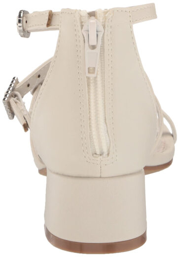 Steve Madden Girls Tarly, Bone White Bone White 5 Big Kid