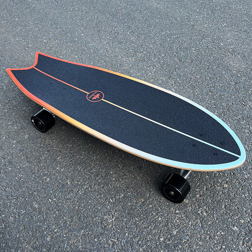 
Ice Dragon Land Surfboard x Sunset Avenue Skateboard Beginner Land Surfboard Board Children Land Surfboard A[B7-2.0 Spring Bridge] 30 inches-Sunset Large 829