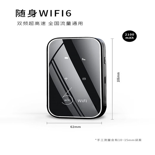 Xiaoxun Datos gratuitos inteligentes durante un año WiFi portátil móvil de velocidad Gigabit 5G6 25 años Nuevo sin reservas Tres redes de alta velocidad Tráfico ilimitado recientemente actualizado Espejo de banda ancha inalámbrica Edición definitiva - Tráfico gratuito por 1 año - Banda dual