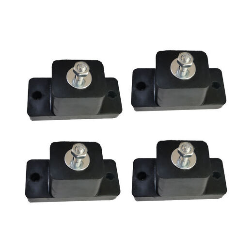 Dingniu air conditioning bracket outdoor unit shock-absorbing pad shock-proof and noise-reducing floor-standing waterproof elevated shelf rubber base universal XD-3A oval 1-3P universal