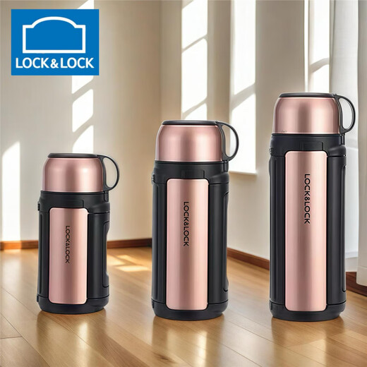 乐扣乐扣（locknlock）户外旅行车载大容量1L15L18L保温壶 lhc141 lhc1413蓝色-有背带14132L1.8L
