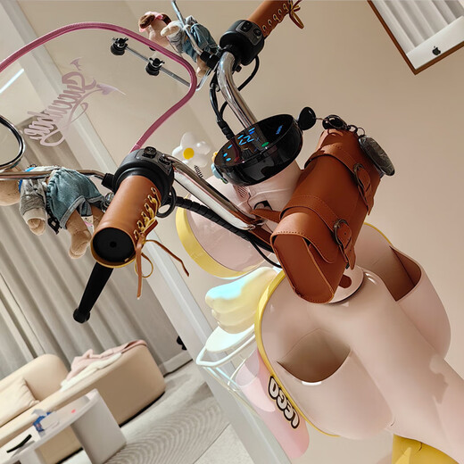 Lai Ming Emma Yuan Universe pro accessories retro cute electric car rearview mirror hook windshield accessories decoration brown bear ears