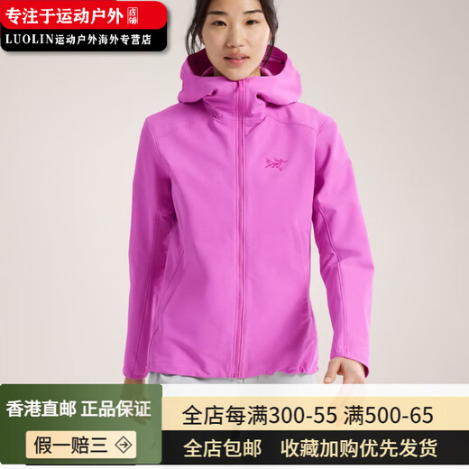 Archeopteryx (Arc'teryx) Gamma Women's Outdoor Outdoor Windoper Classic Soft Shell x9295/X7779 Gamma_hoody Black_x9295 M