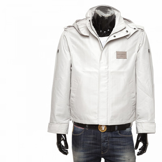 ARMANI (ARMANI)/ARMANI EA MEN MODEBLE CASISSIBLICHE COODED -JAKET JAKEE KHAKI U1098 ONE SIZE 46