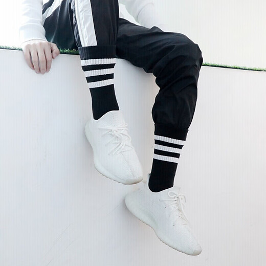 Adidas Socks Men's Socks Women's Nocks Socks's Socks Fitness Trainse Комфортные дышащие повседневные носки в средней трубе FH6629/ полотенце