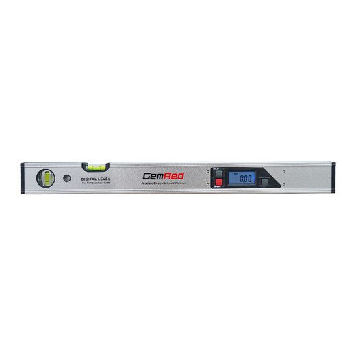 GemRed digital display level high-precision electronic ruler aluminum alloy level angle slope ruler with magnetic measurement length 600mm