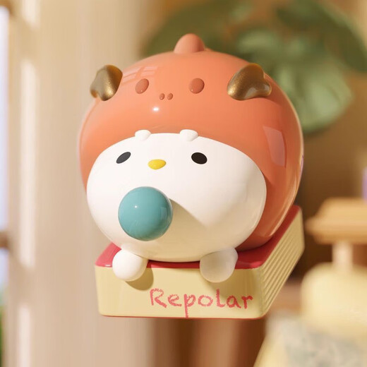 À la recherche de la série de vie d'imagination Unicorn U-grain Rico Mini Doll Desktop Ornements mignons Blanc de fraise de fraise intelligente Boîte de débouchage Contrôler No Egg Shell (environ 3 cm)