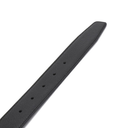 Montblanc Montblanc Black/Indigo Doppelseitig Gürtel frei geschnittener Gürtel/Gürtel 3,5-Britth Black/Indigo 118438
