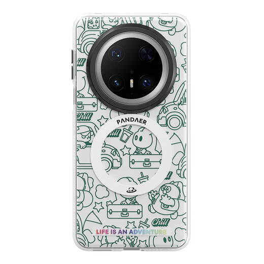Meizu (MEIZU)PANDAER Wilderness Mickey Antibacterial Shell Electronic Oasis Suitable for Huawei Mate70 Pro/ Mate70 Pro+ IML Printing Click Button Module