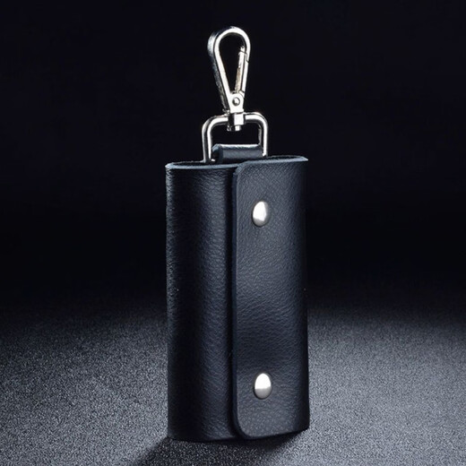 Neue Frauen für ein einfaches Schlüsselbeutel Multi-Card Multifunktion All-in-One-Schlüsselketten-Tasche Klassische Schwarze Kartenbeutel kleiner Kartenbeutelschlüsseltasche (exklusiv für Veranstaltungen)