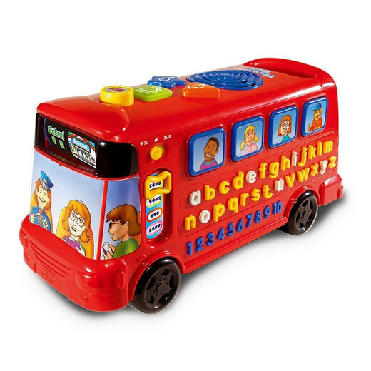 伟易达（Vtech）伟易达字母巴士儿童玩具车 26个英文字母早教学习机音乐汽车 活动189四合一字母巴士