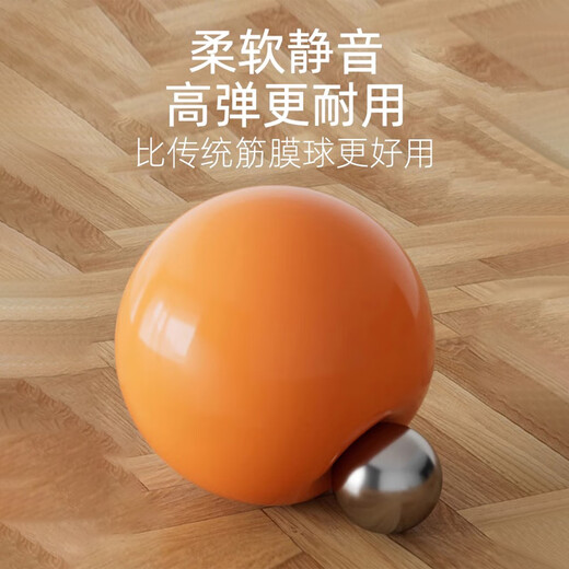 SPXINE Franklin Fascia Ball Pelvic Floor Muscle Yoga Pilates Adult Special Release Ball Postpartum Repair Relaxation Ball Orange Inflatable 2 Pack Deep Relaxation