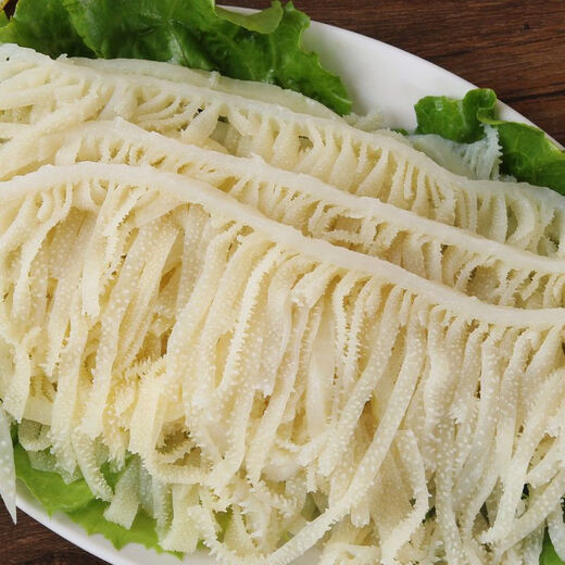Fresh black and white Melaleuca tripe beef tripe packaged in commercial hot pot ingredients beef tripe chilled wholesale whole black tripe 5Jin Jin equals 0.5kg pack/bag