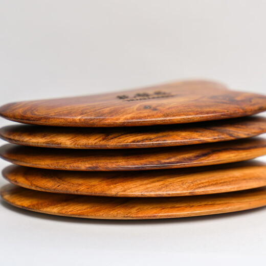 Hualijiang Hainan Huanghuali scraping massage board head meridian comb face facial beauty scraping board whole body beauty care natural wood color 110mm*68mm