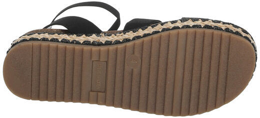 Steve Madden Girls Krissy, Black Black 5 Big Kid