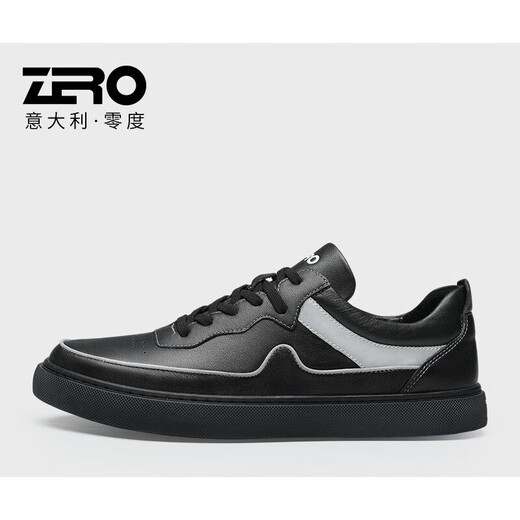 Zero degree [Shoes, Broken Size Special Offer] ZRO Men's Shoes Fashion Casual Shoes Broken Color Broken Size Style Black s11220 39