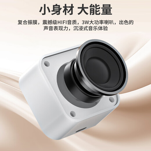 纽曼BT520蓝牙音箱hifi高音质无线小音响户外迷你便携式低音炮随身听小礼物收款播报器