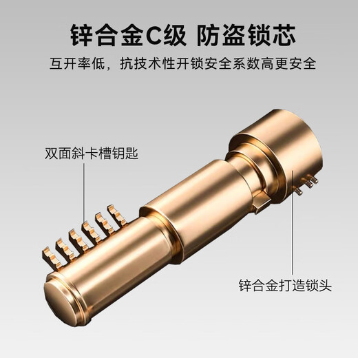 Made in Jingdong Key Chain Lock Bicycle Lock Electric Vehicle Chain Lock Anti-theft Lock 100cm with 2 keys
