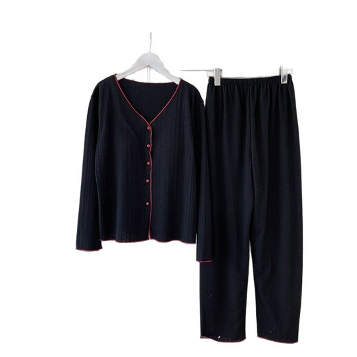 COLORFUL GEMS春季女睡衣甜美可爱家居服套装 KYX-X9921黑色 170 M