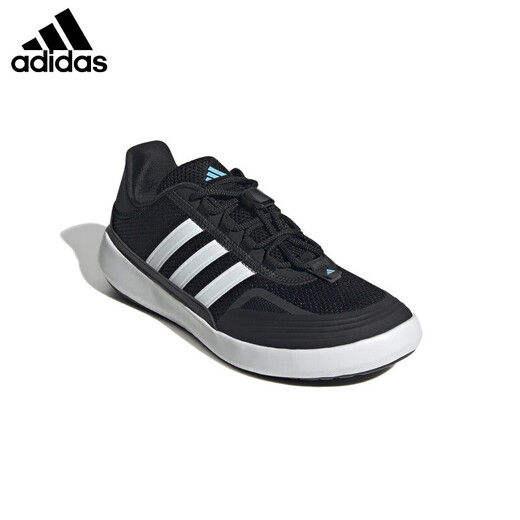 阿迪达斯 （adidas）阿迪达斯男鞋女鞋涉水鞋轻便透气运动鞋 JH9756/一号黑/白/ 46